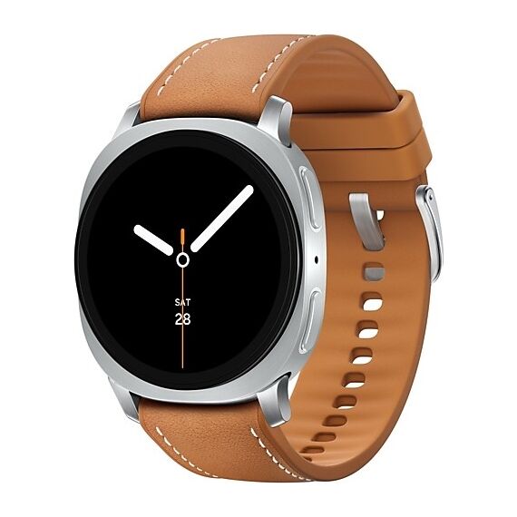 Galaxy Watch8 | 40 мм | Silver | Hybrid/Camel | S/M/L, Размер ремешка : S/M/L, Тип ремешка : Hybrid, Размер корпуса : 40 мм, Подключение часов : Bluetooth / Wi-Fi, Цвет ремешка: Camel, Цвет: Silver